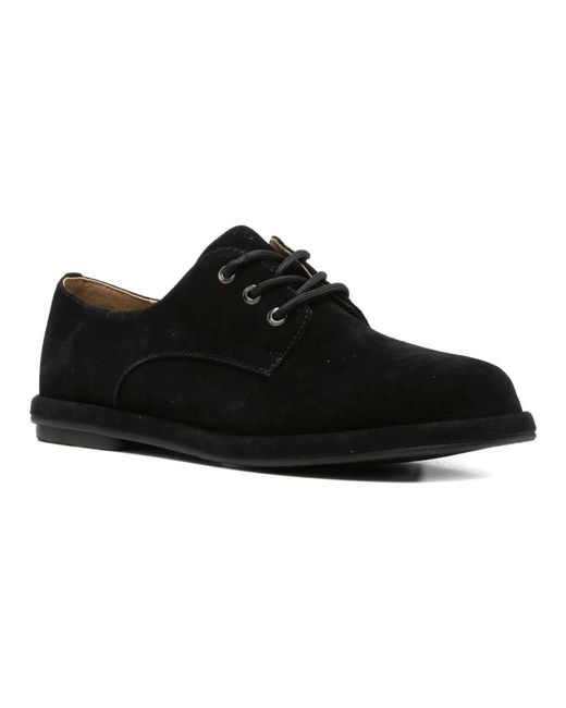 Linda Baumann Black Laced Shoes