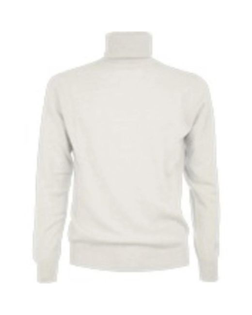 Mc2 Saint Barth White Turtlenecks for men