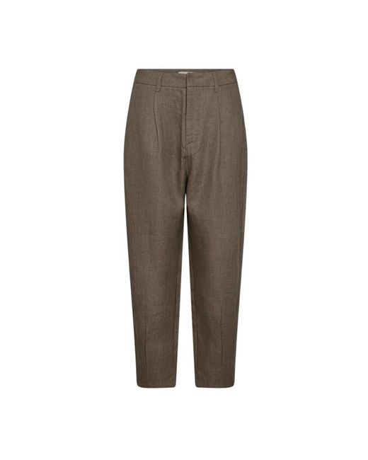 Copenhagen Muse Brown Cropped Trousers