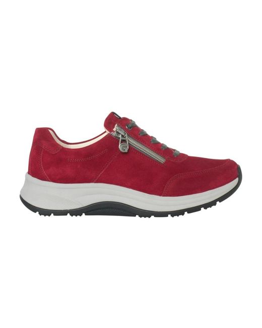 Ganter Red Moderner Sneaker