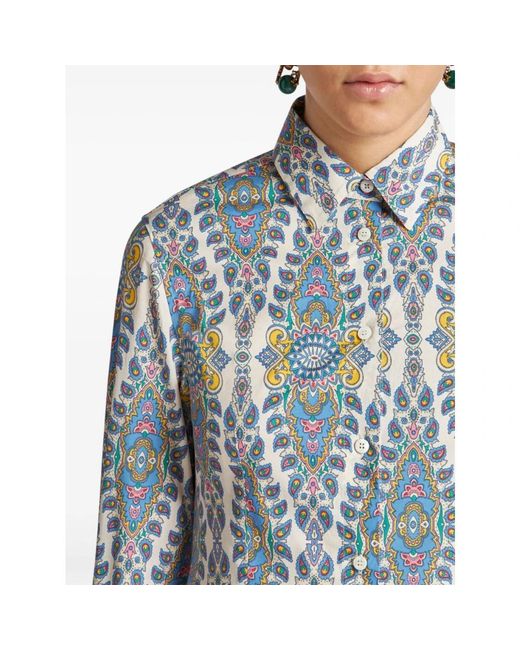 Etro Blue Shirts