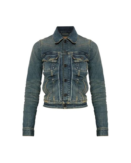 Balenciaga Blue Denim Jackets