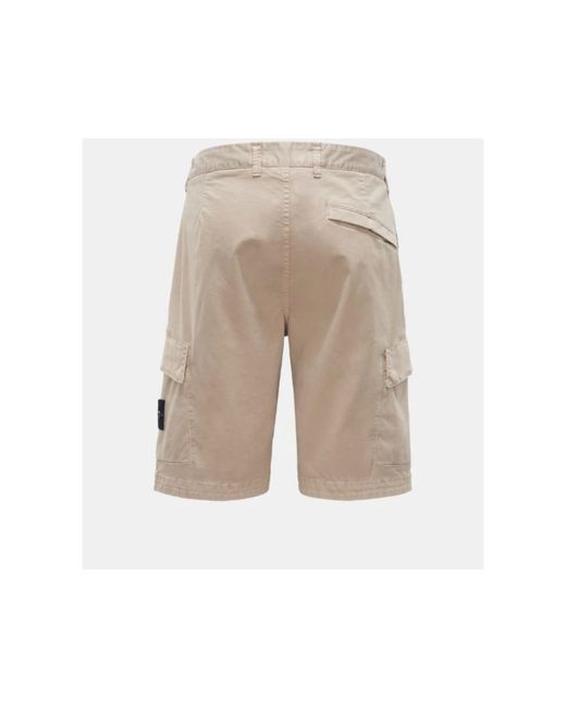 Shorts > casual shorts Stone Island pour homme en coloris Gray
