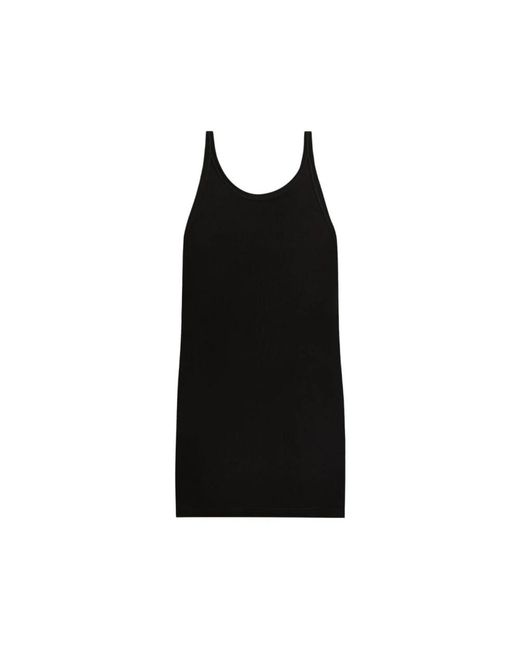 Dolce & Gabbana Black Sleeveless Tops for men