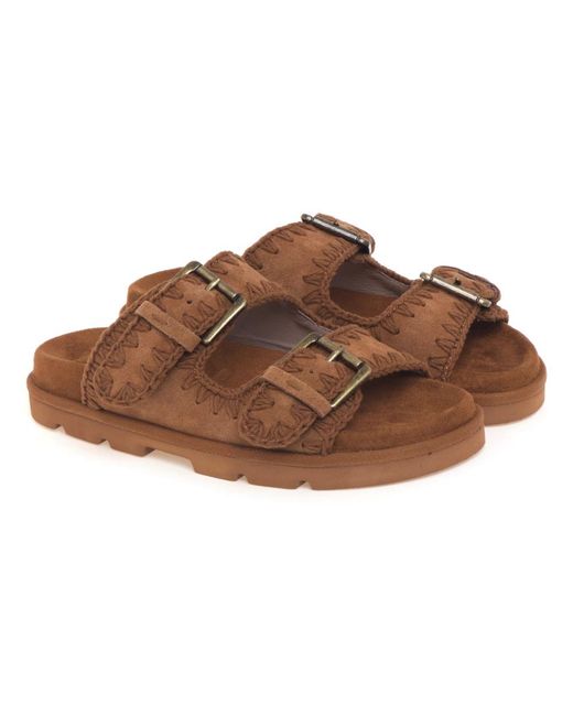 Mou Brown Sw631000A Double-Strap Slide