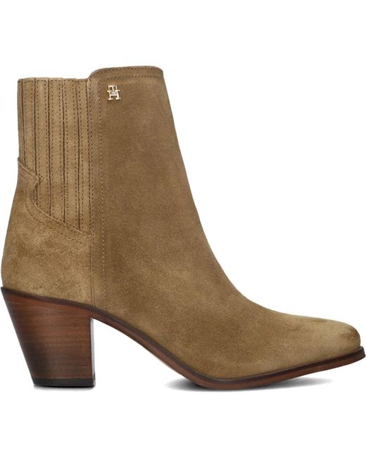 Tommy Hilfiger Cowboy Boots in het Brown