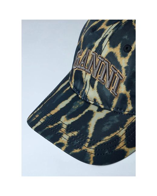 Caps di Ganni in Green