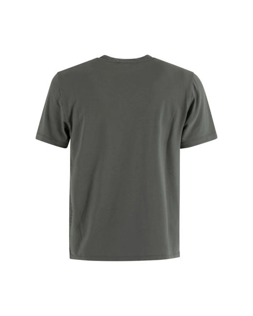 Alpha Studio Grünes t-shirt girocollo baumwolle regular fit in Gray für Herren
