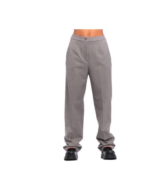 Cellar Door Gray Wide Trousers
