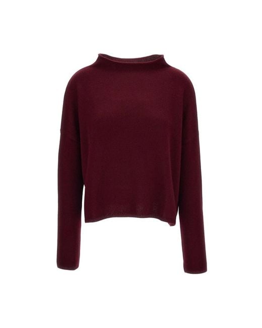 Lisa Yang Red Round-Neck Knitwear