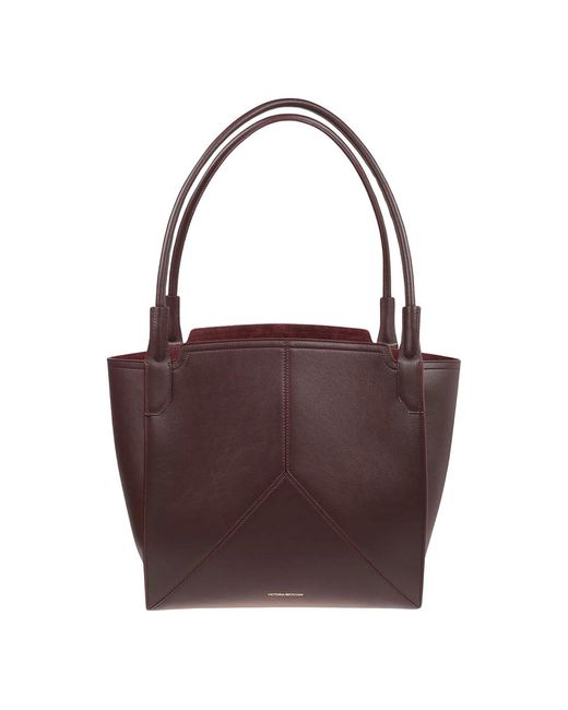 Victoria Beckham Brown Stilvolle Tote Tasche Für Den Alltag