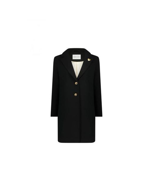 Single-Breasted Coats di FABIENNE CHAPOT in Black