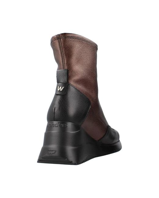 Wonders Ankle Boots in het Brown