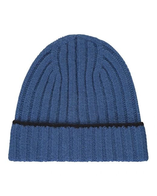 Moorer Blue Beanies for men