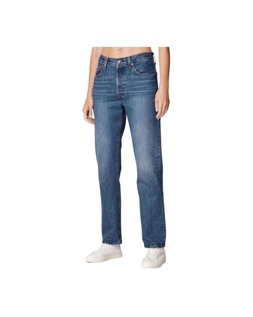 Levi's Blue Straight Jeans