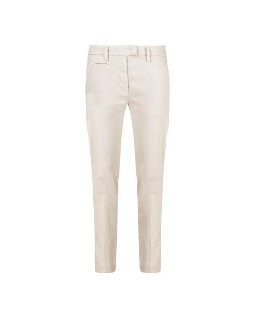 Dondup Natural Cropped Trousers