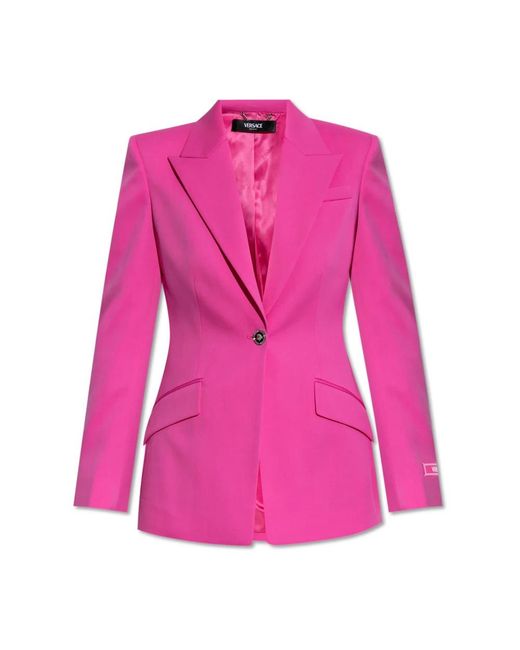 Blazers Versace en coloris Pink