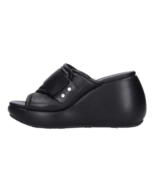 Casadei Black Wedges