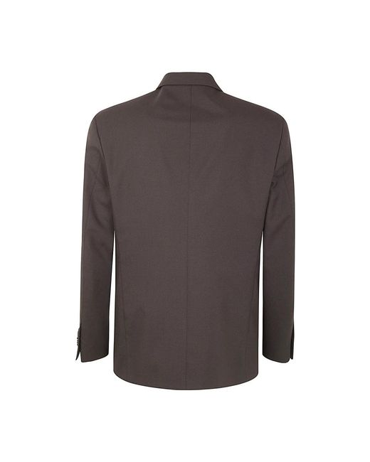 Lardini Jassen ,Bruin ,Wol Attitude Drop Jacket in het Brown voor heren
