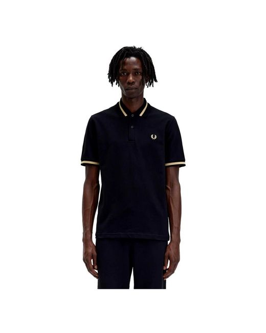 Fred Perry Blue Polo Shirts for men