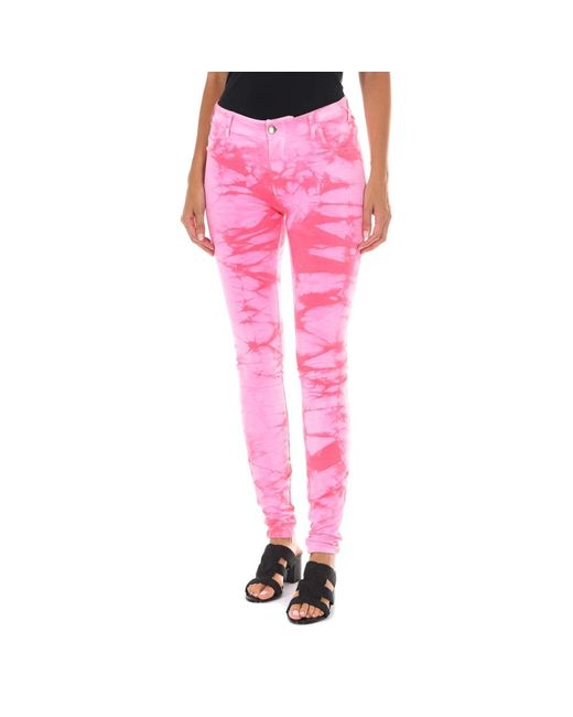 Met Pink Skinny Fit Jeans