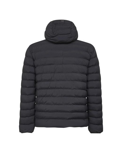 Herno Black Winter Jackets for men
