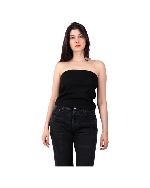 Sleeveless Tops Vince en coloris Black