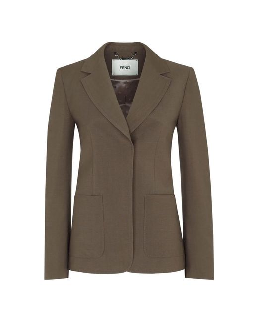 Fendi Green Blazers