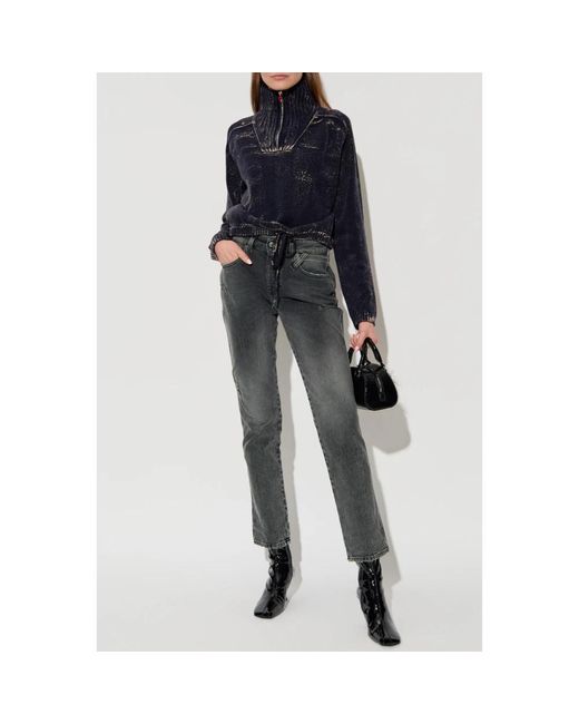 DIESEL Truien & Vesten ,Blauw ,M-Marcellette Trui in het Blue