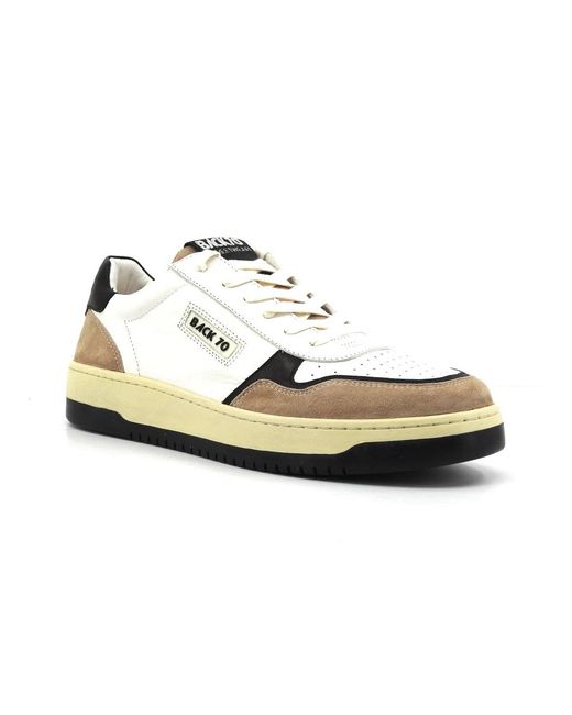 Back70 White Sneakers for men
