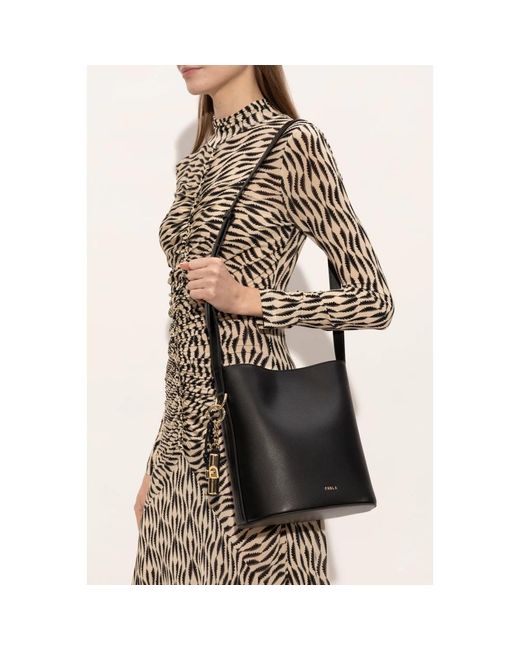Furla Black Cross Body Bags