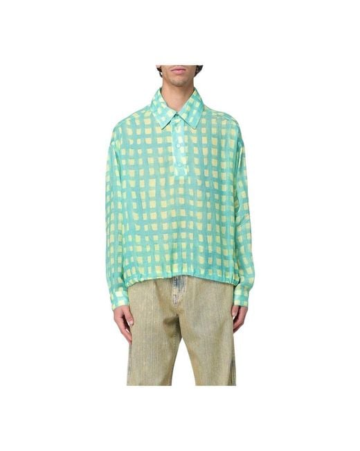 Casual Shirts Bonsai pour homme en coloris Green
