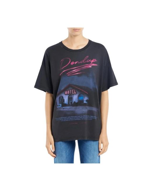 Dondup Black T-Shirts