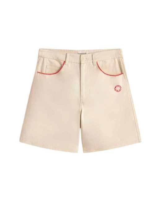 Thinking Mu Short Shorts in het Natural