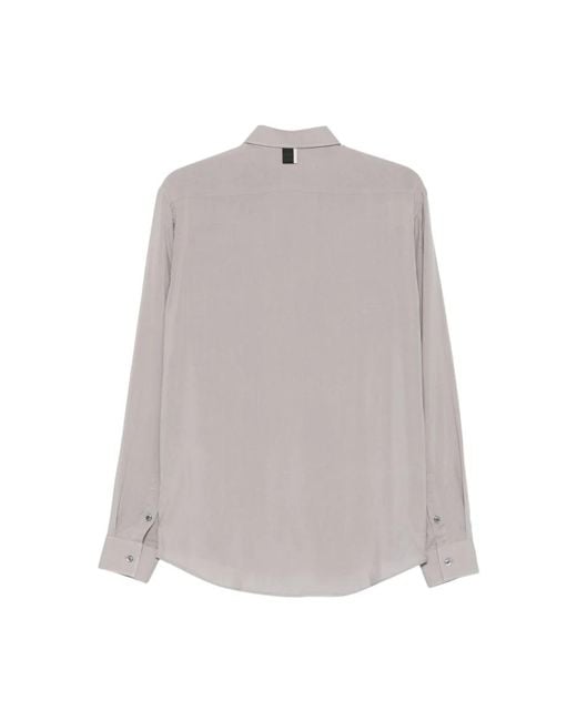 Low Brand Gray Casual Shirts for men