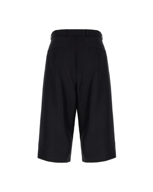 Dries Van Noten Black Wide Trousers for men