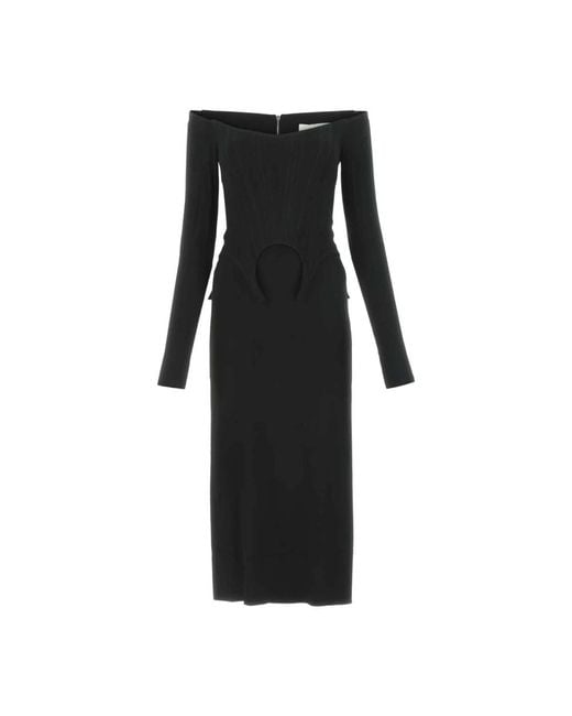 Dion Lee Black Maxi Dresses