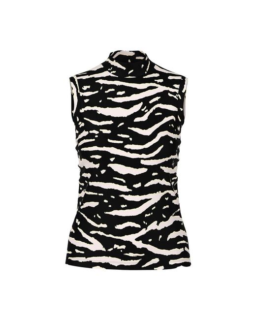 Marc Cain Black Sleeveless Tops