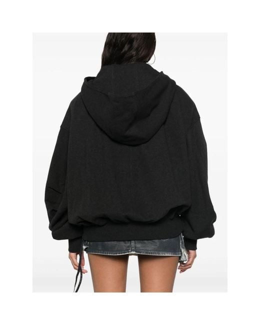 The Attico Black Damen Sweatshirt