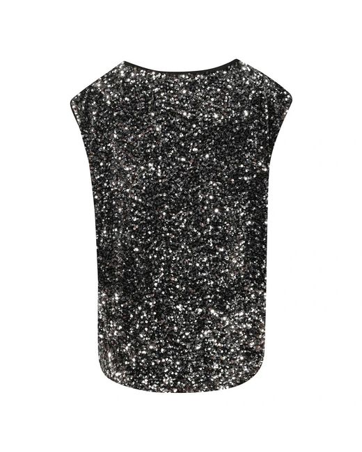 Junya Watanabe Black Sleeveless Tops