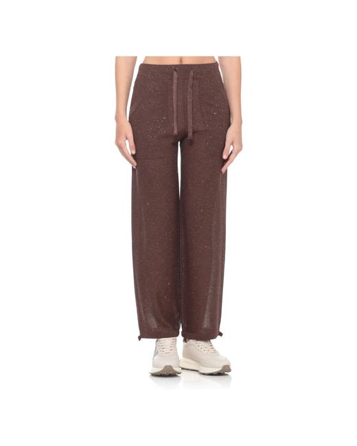 Kangra Brown Wide Trousers