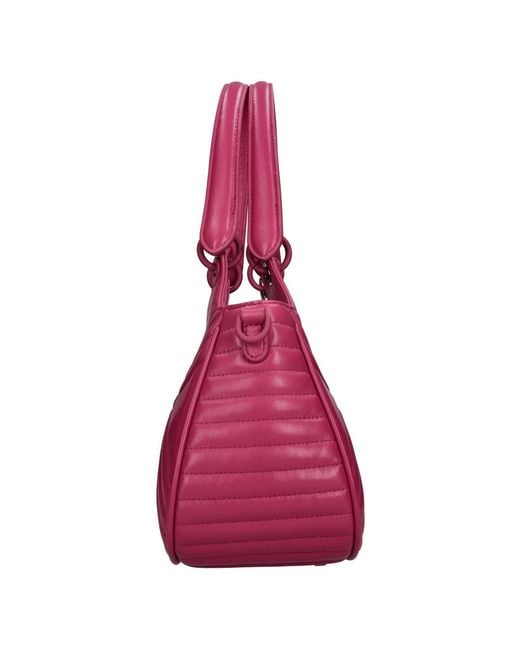 La Carrie Purple Shoulder Bags