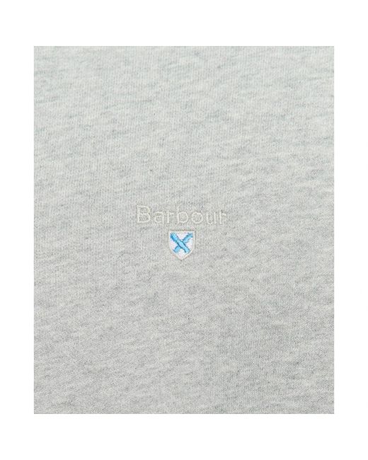 Barbour Gray Sweatshirts for men