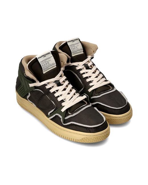Sneakers di Philippe Model in Black da Uomo