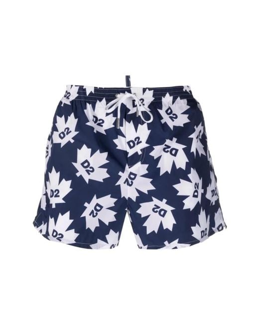 DSquared² Blue Beachwear for men