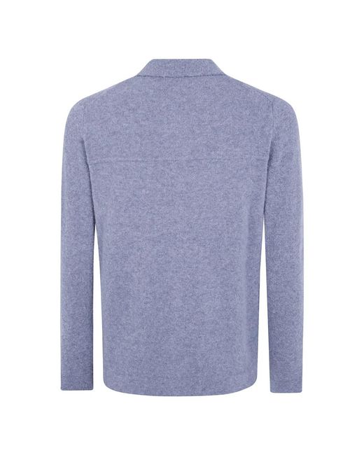 Cardigans Zanone de hombre de color Blue