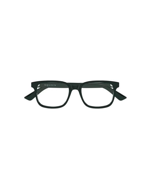 McQueen Black Glasses for men