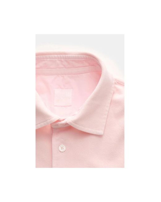 Fedeli Pink Polo Shirts for men