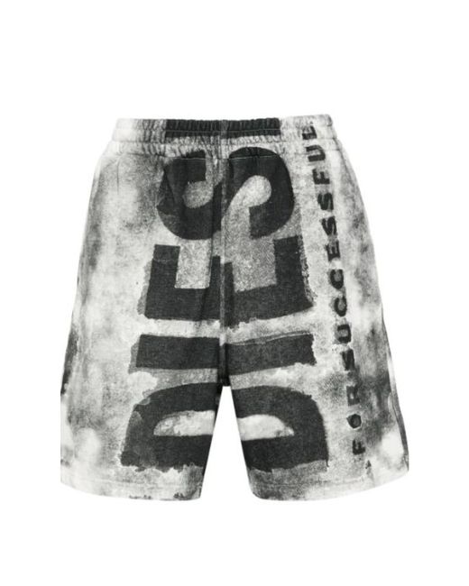 DIESEL Stylische denim shorts für den sommer in Gray für Herren