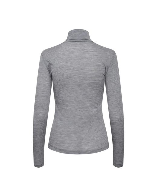 Gestuz Gray Turtlenecks